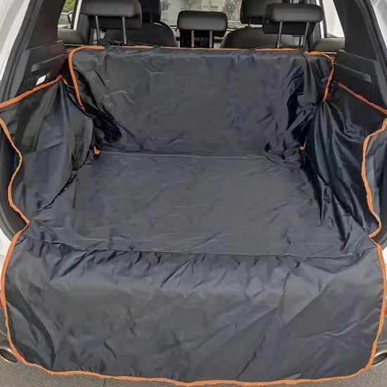 Dog Car Mat - Waterproof Pet Trunk Liner & Rear Seat Protector for SUVs